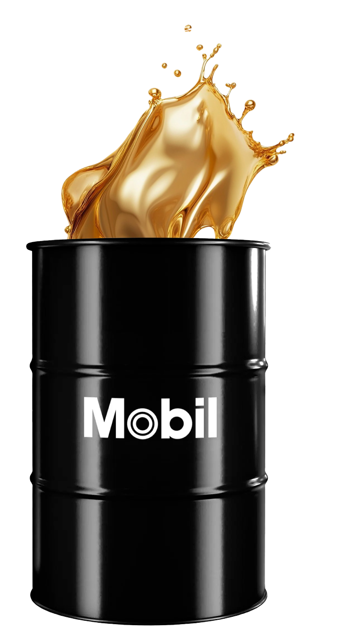 Cilindro de lubricante Mobil para flotas industriales